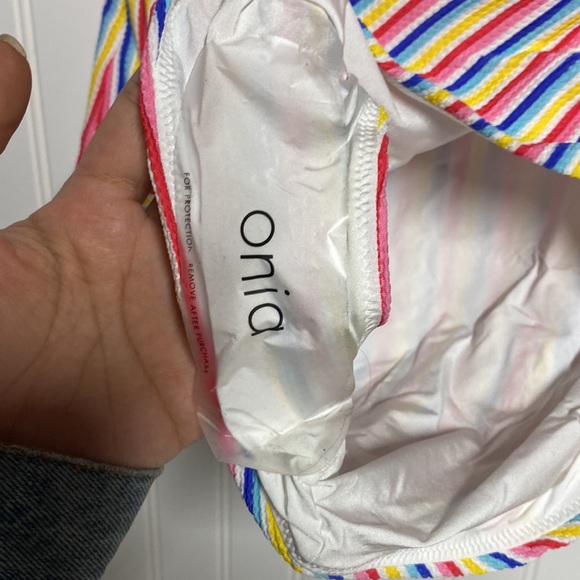Onia | One-piece Marie Swimsuit Micro Stripe Large - Picture 7 of 7